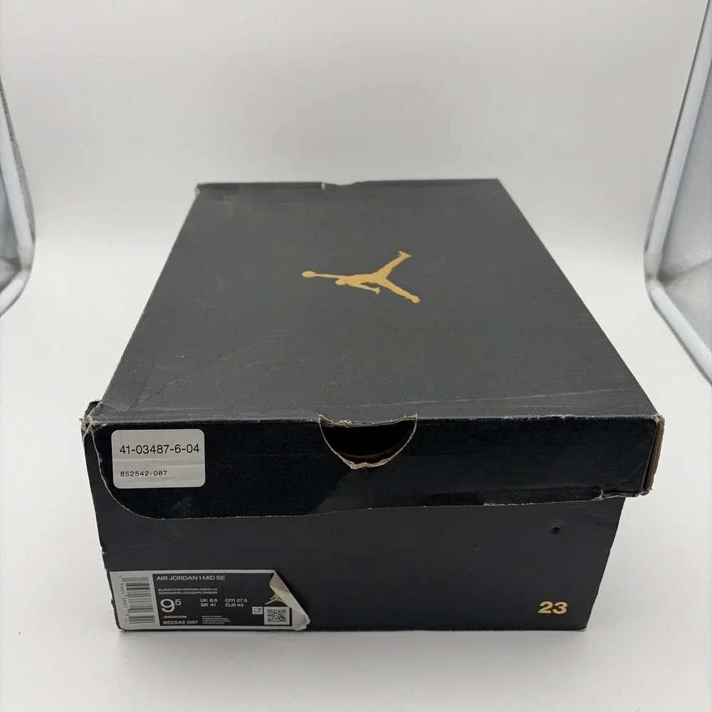 Size 9.5 - Air Jordan 1 SE Mid Amarillo (852542-087)